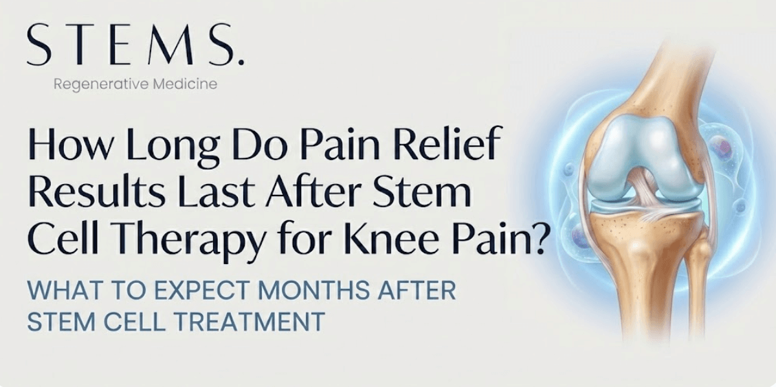 Stem cell knee pain therapy results
