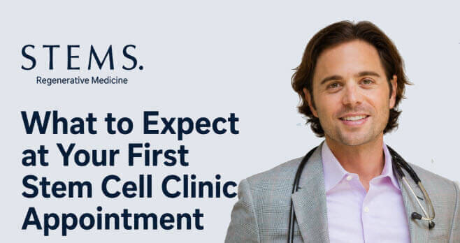 First Stem Cell Clinic Visit Blog Title Card