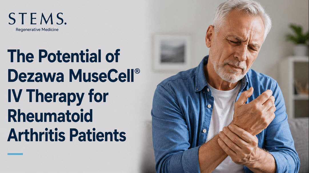 Rheumatoid Arthritis Pain Treatment Muse Cells Stem Cells Title Card