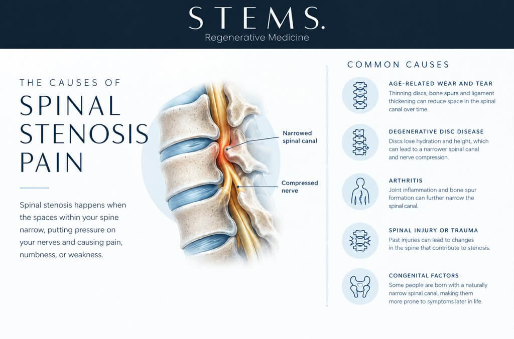spinal stenosis pain causes