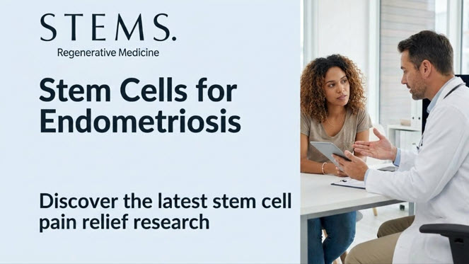 stem cells for endometriosis pain research studies blog title card