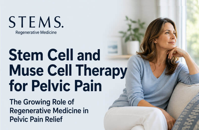 Pelvic Pain stem cell blog post title card