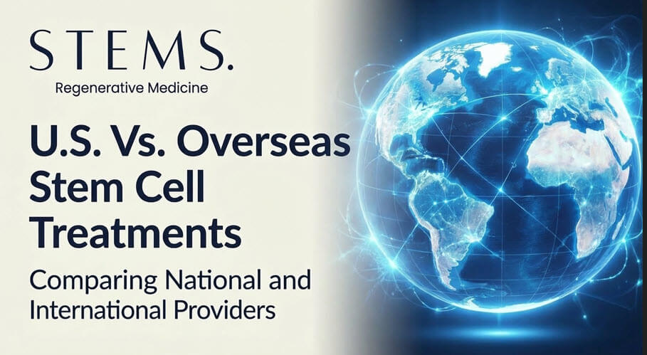 Us v Overseas Stem Cell Treatments Blog Title Card